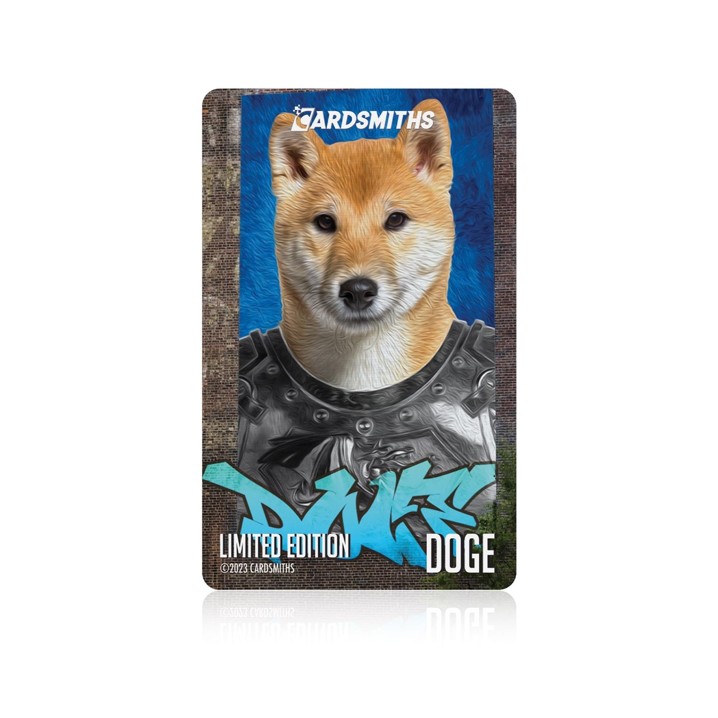 Cardsmiths Dogecoin Ballet Limited Edition Wallet Card | Shiba