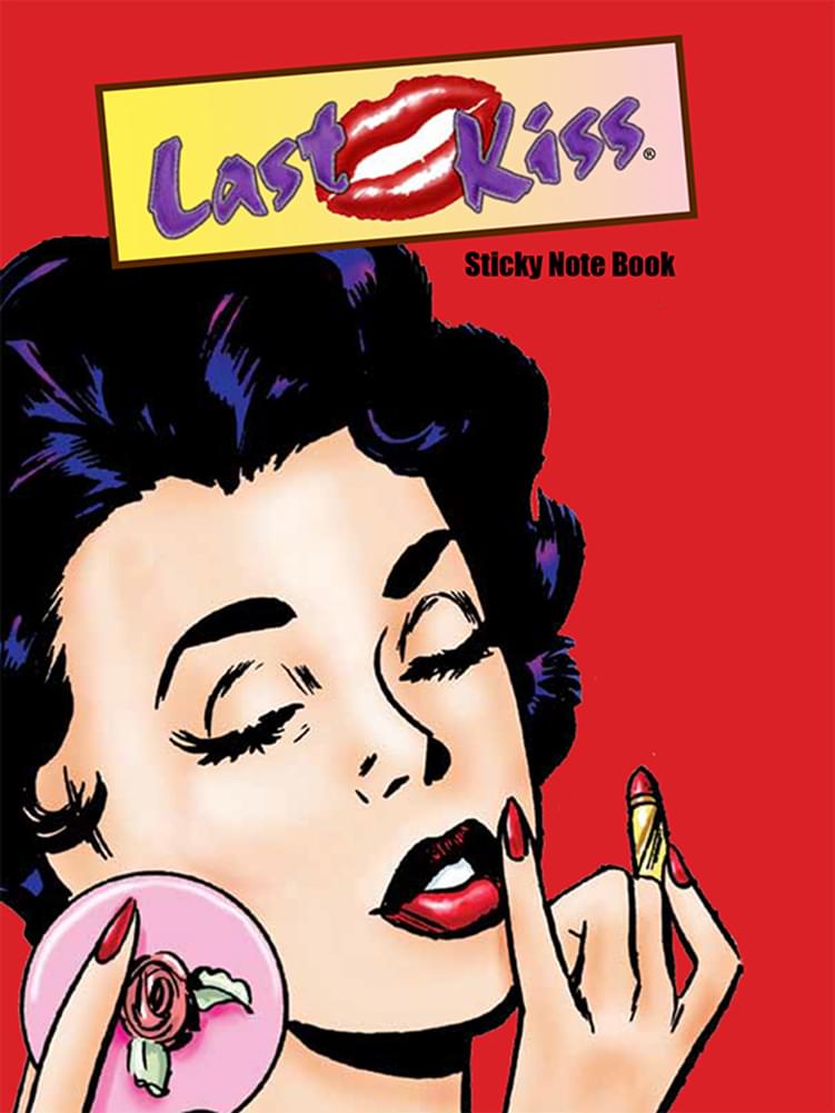 John Lustig's "Last Kiss" Sticky Notebook