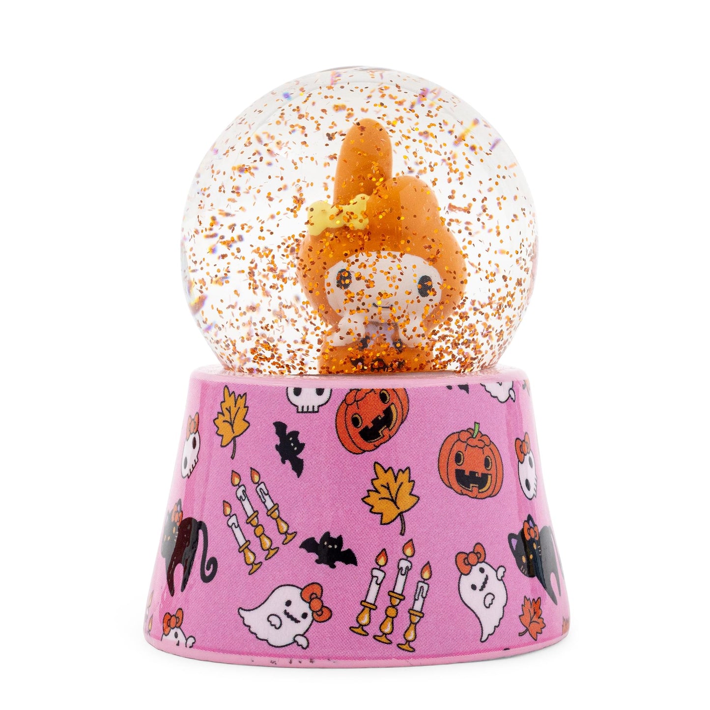 Sanrio My Melody Halloween Mini Light-Up Snow Globe | 3 Inches Tall