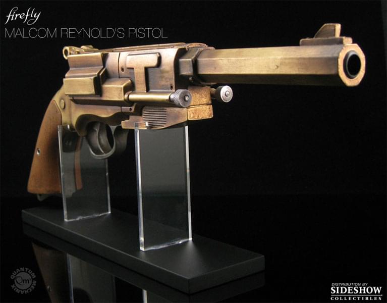 Firefly Mal Reynolds' Metal Plated Pistol Prop Replica