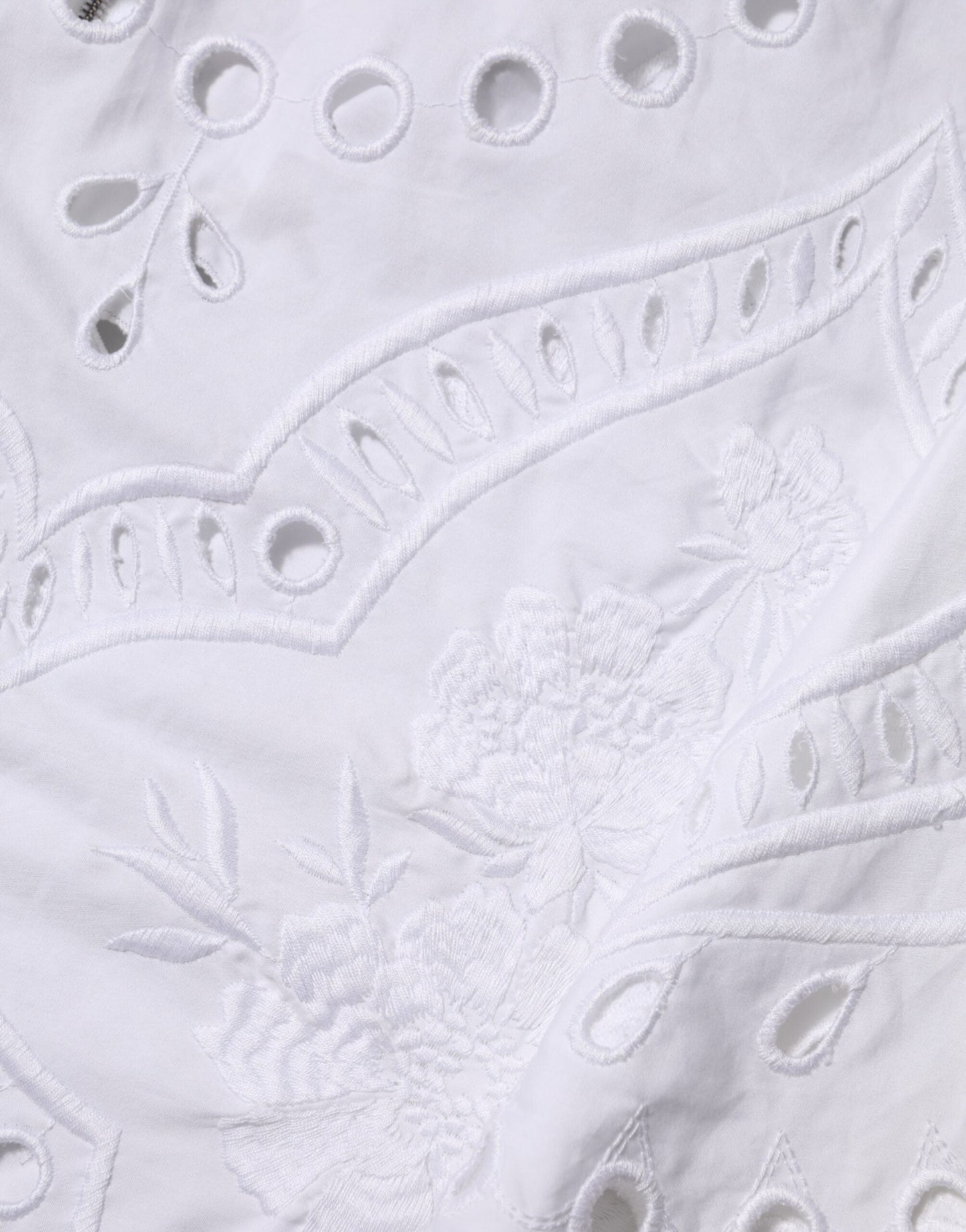 White Cut Out A-line Sheath Mini Dress