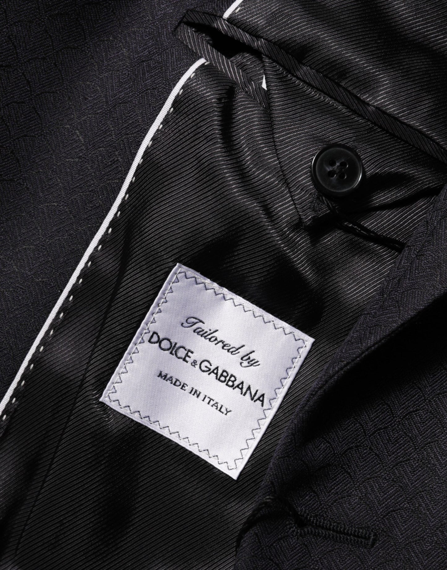 Black Wool 2 Buttons Suit Jacket Men Blazer