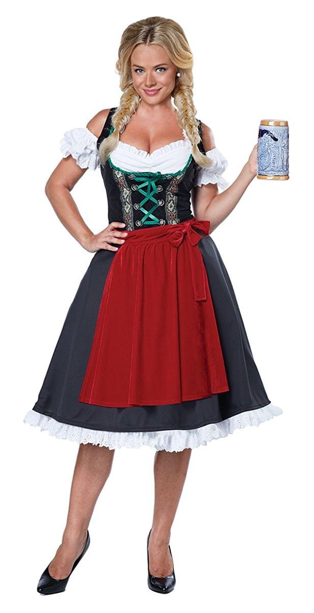Oktoberfest Fraulein Adult Costume: X-Small