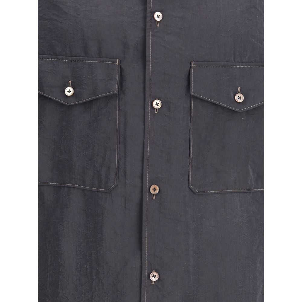 Convertible Collar Shirt