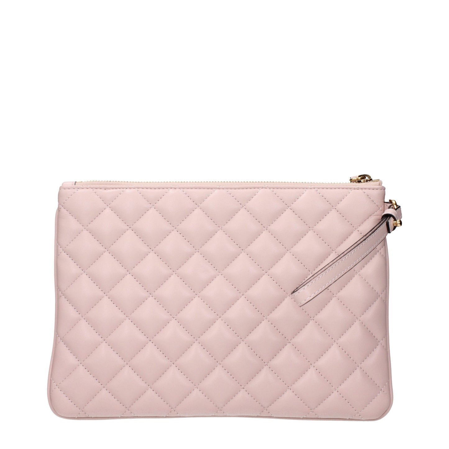 Pink Leather Clutch Bags