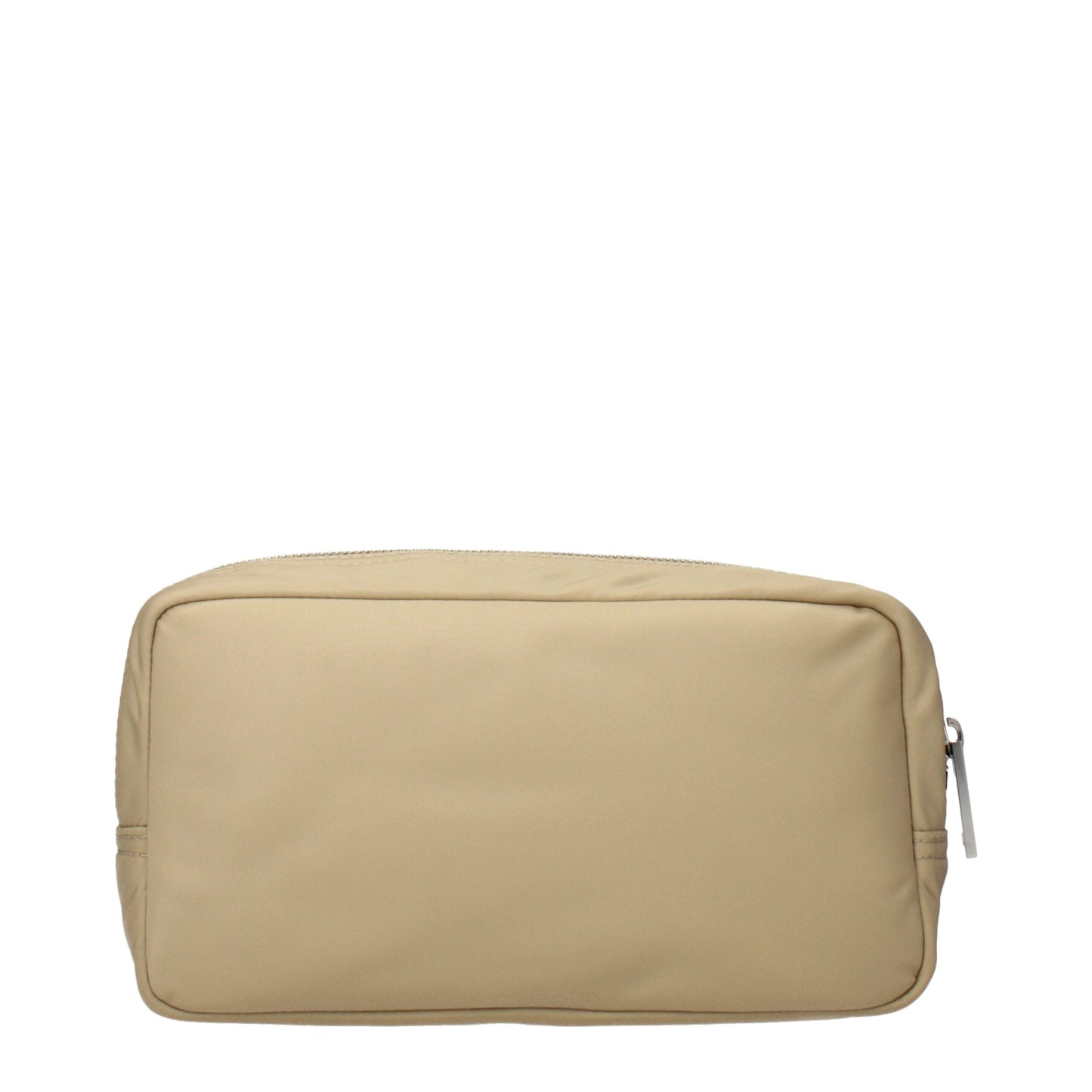 Beige Nylon Clutch Bags