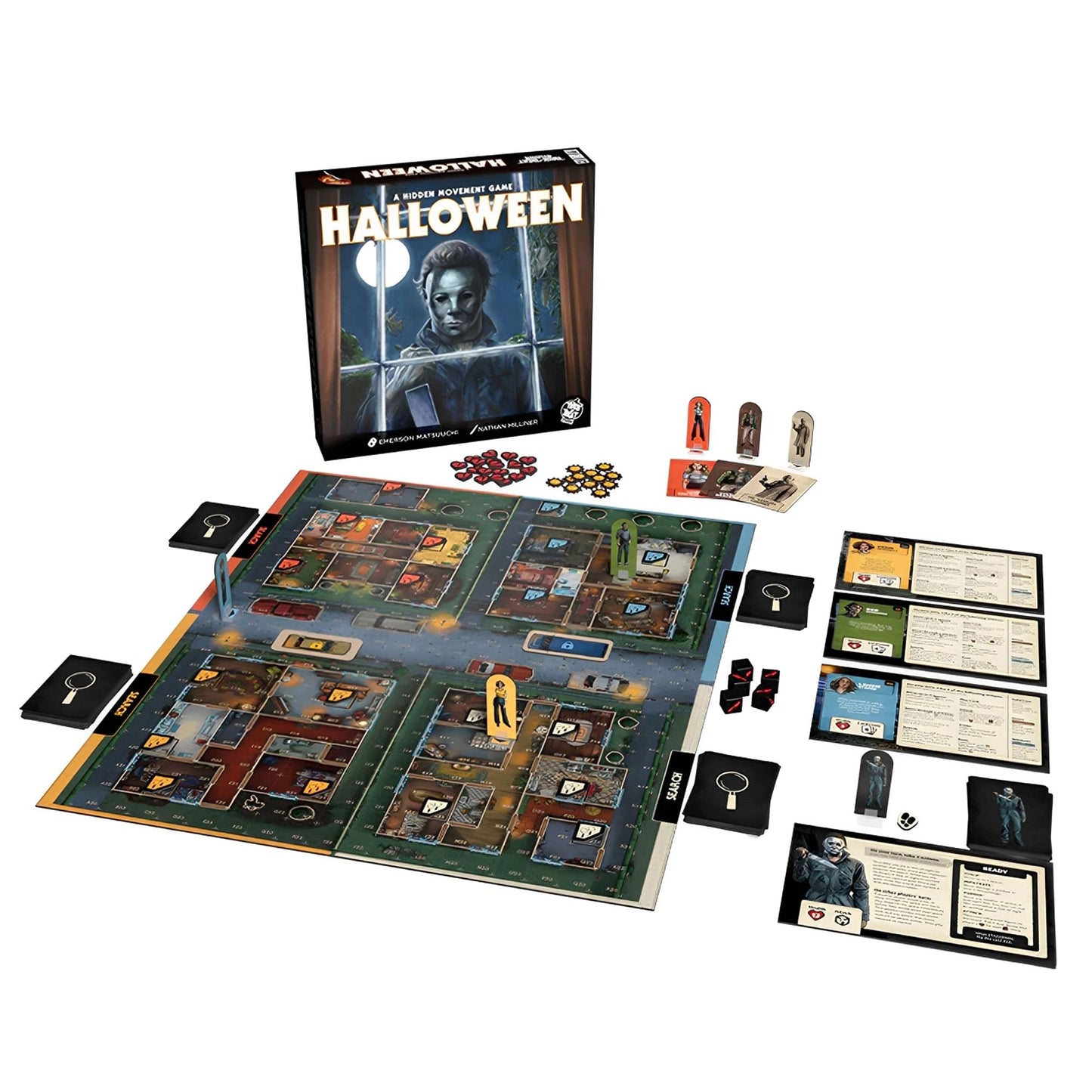 Halloween 1978 Hidden Movement Board Game