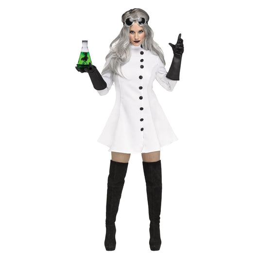 Mad Scientist Women's Costume - Large 12/14