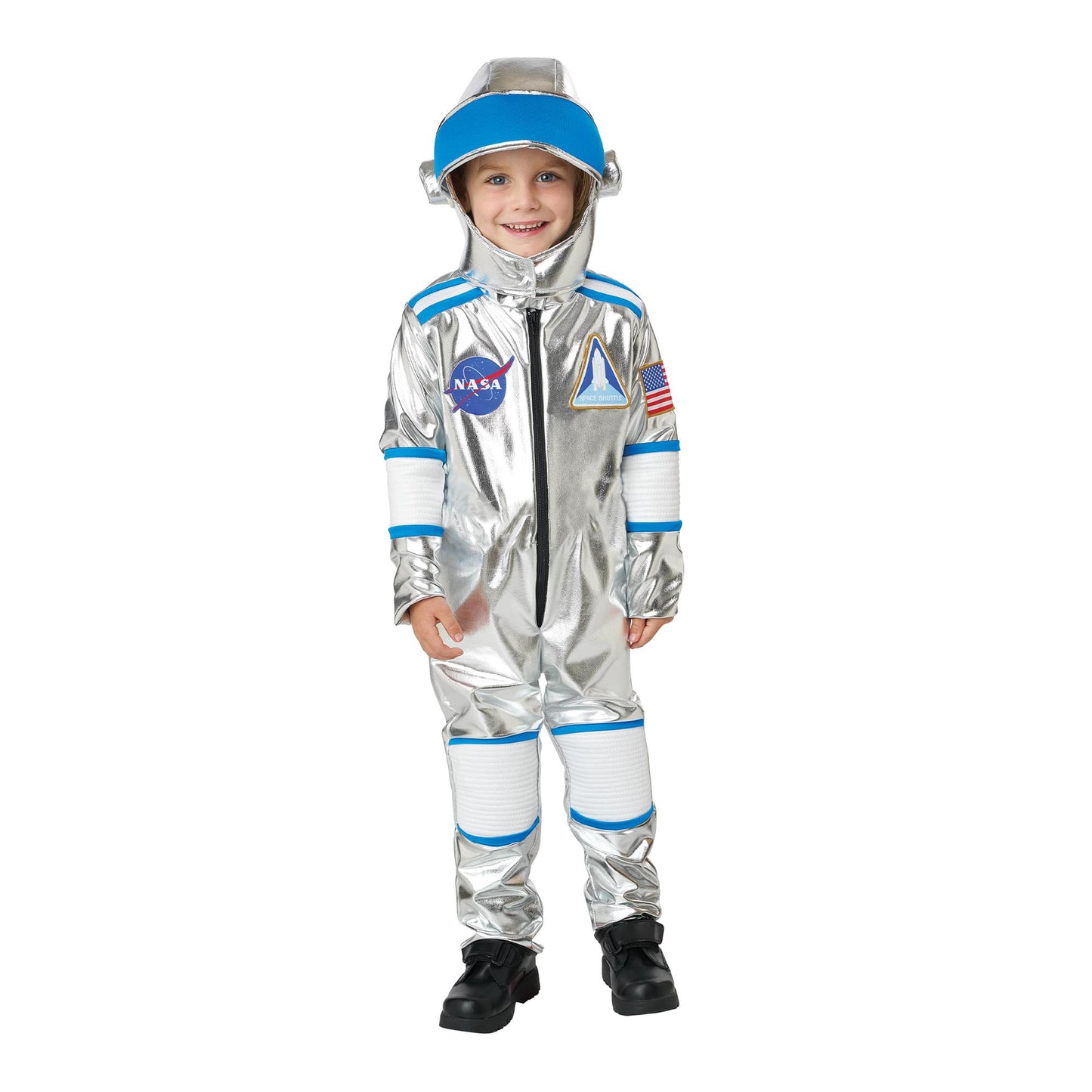 NASA Flight Suit Deluxe Toddler Costume | Large (4-6)