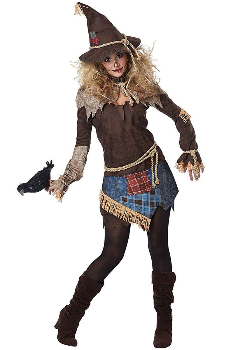 Creepy Scarecrow Adult Costume: X-Small