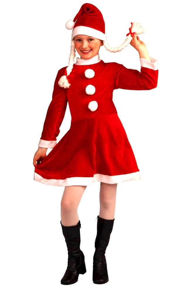 Lil Ms Santa's Helper Deluxe Costume Child Small