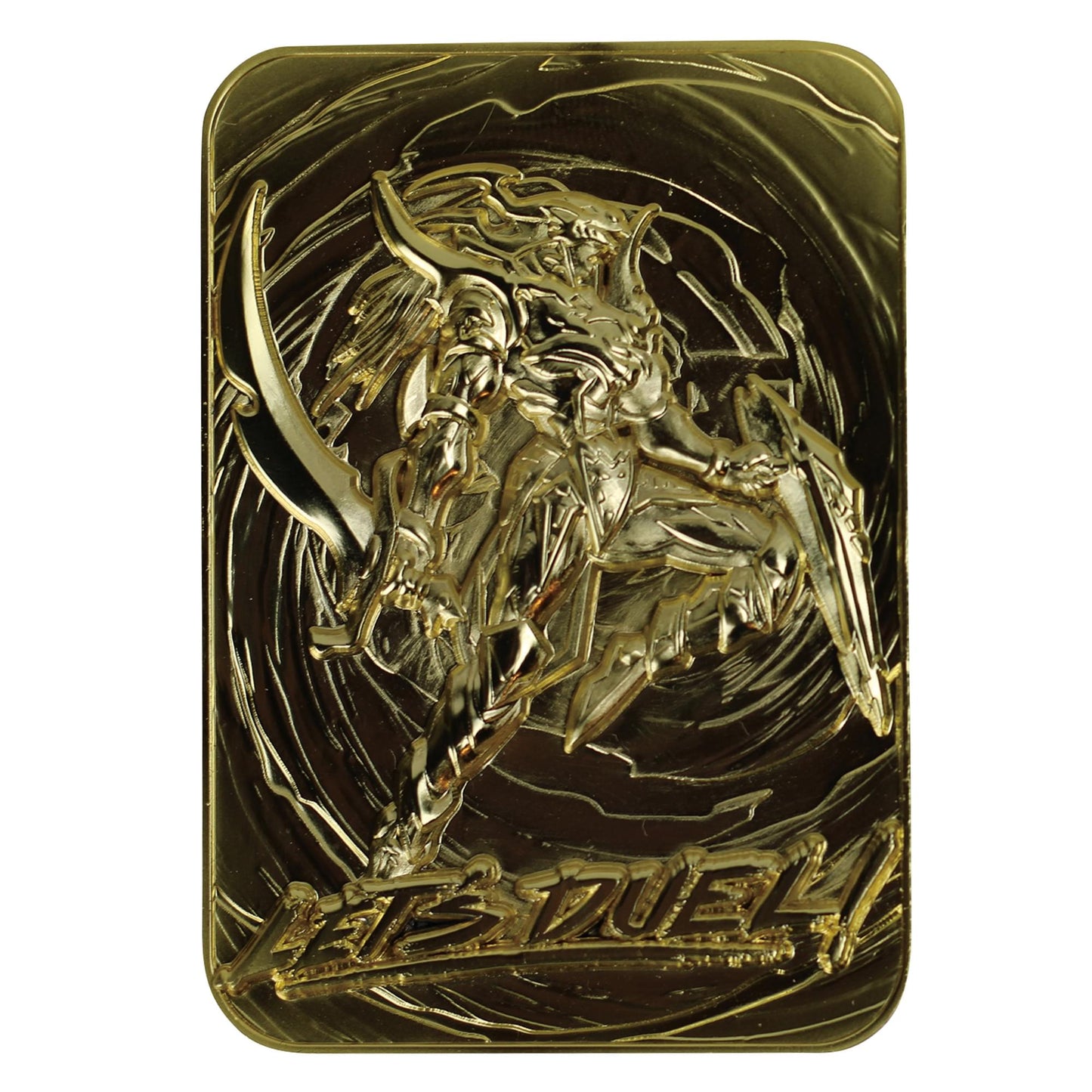 Yu-Gi-Oh! Limited Edition 24k Gold Plated Black Luster Soldier Metal Card