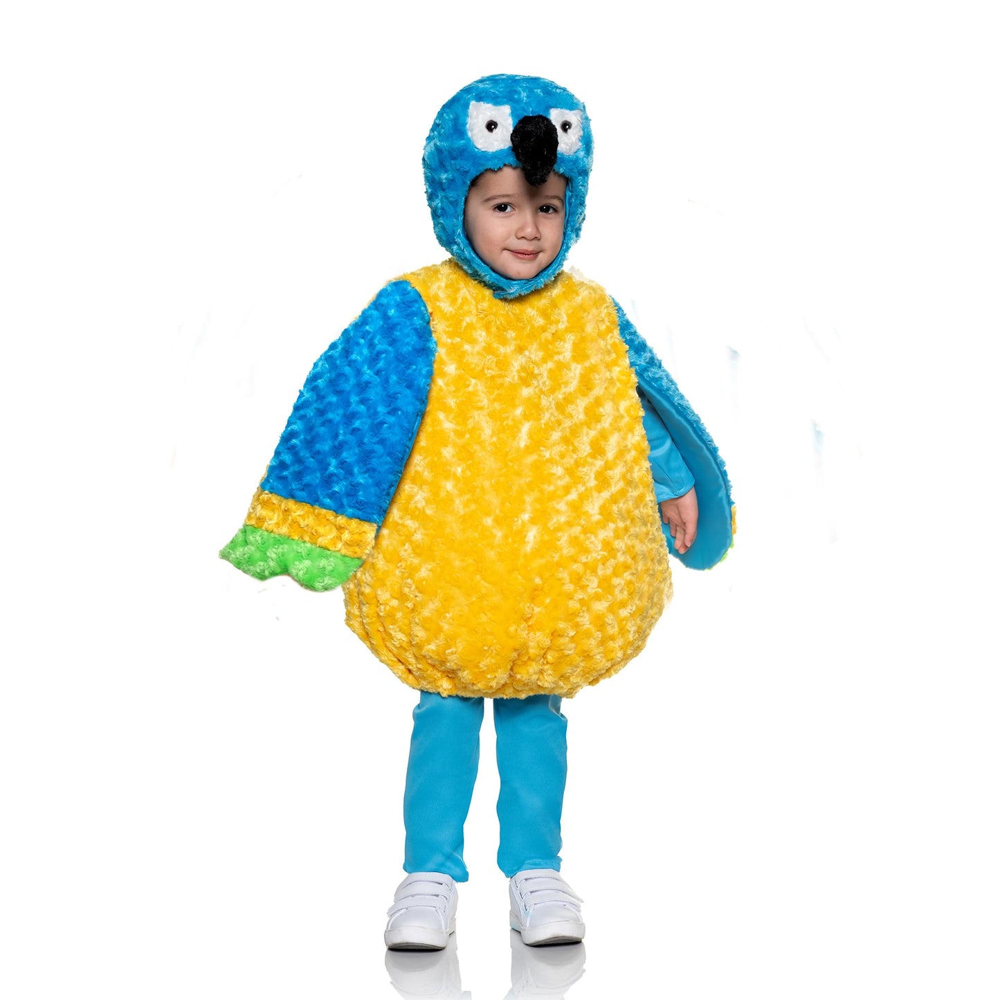 Parrot Plush Swirl Fur Toddler Costume | M