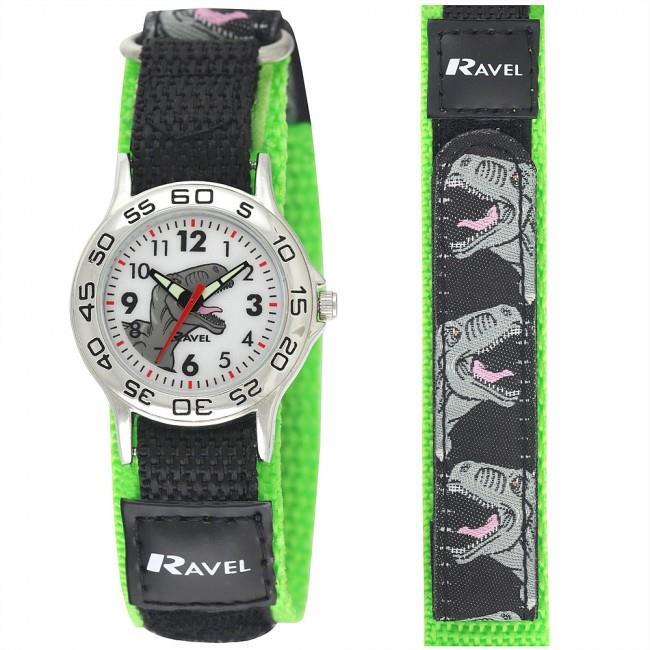 Ravel Boys Velcro Dinosaur Watch R1507.59
