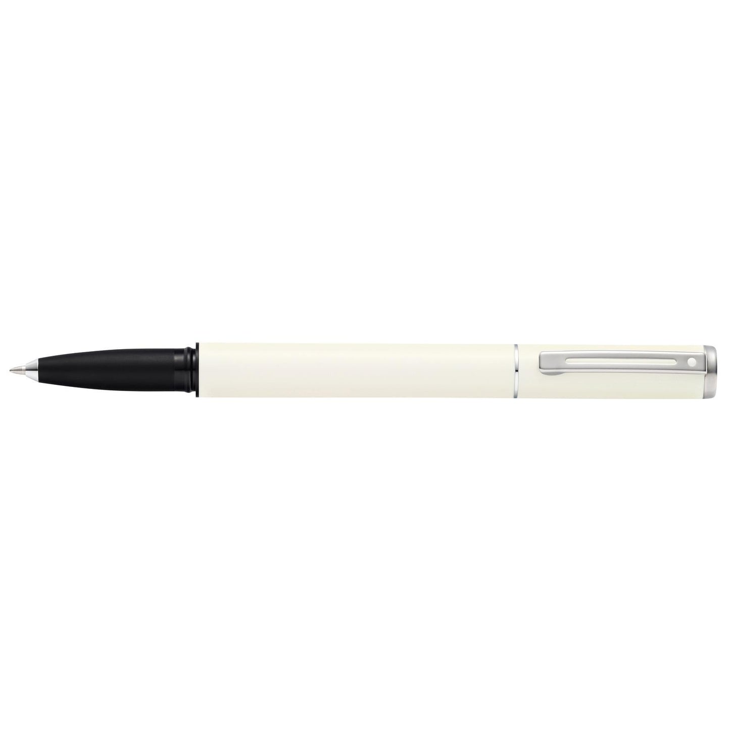 Sheaffer Pop Ballpoint Pen with Gift Box White with Chrome Trim