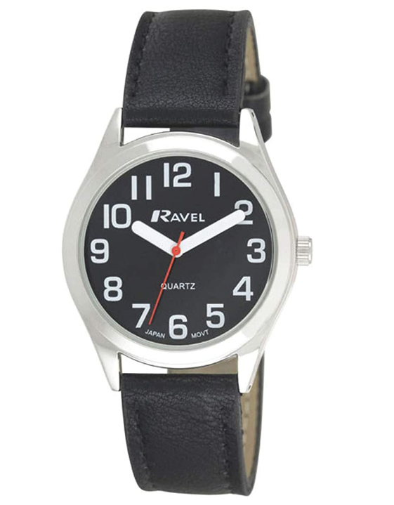 Ravel Ladies Classic Strap Watch Black R0125.03.2
