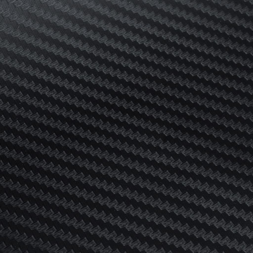 Car Films 2 pcs 3D Black 100x150 cm