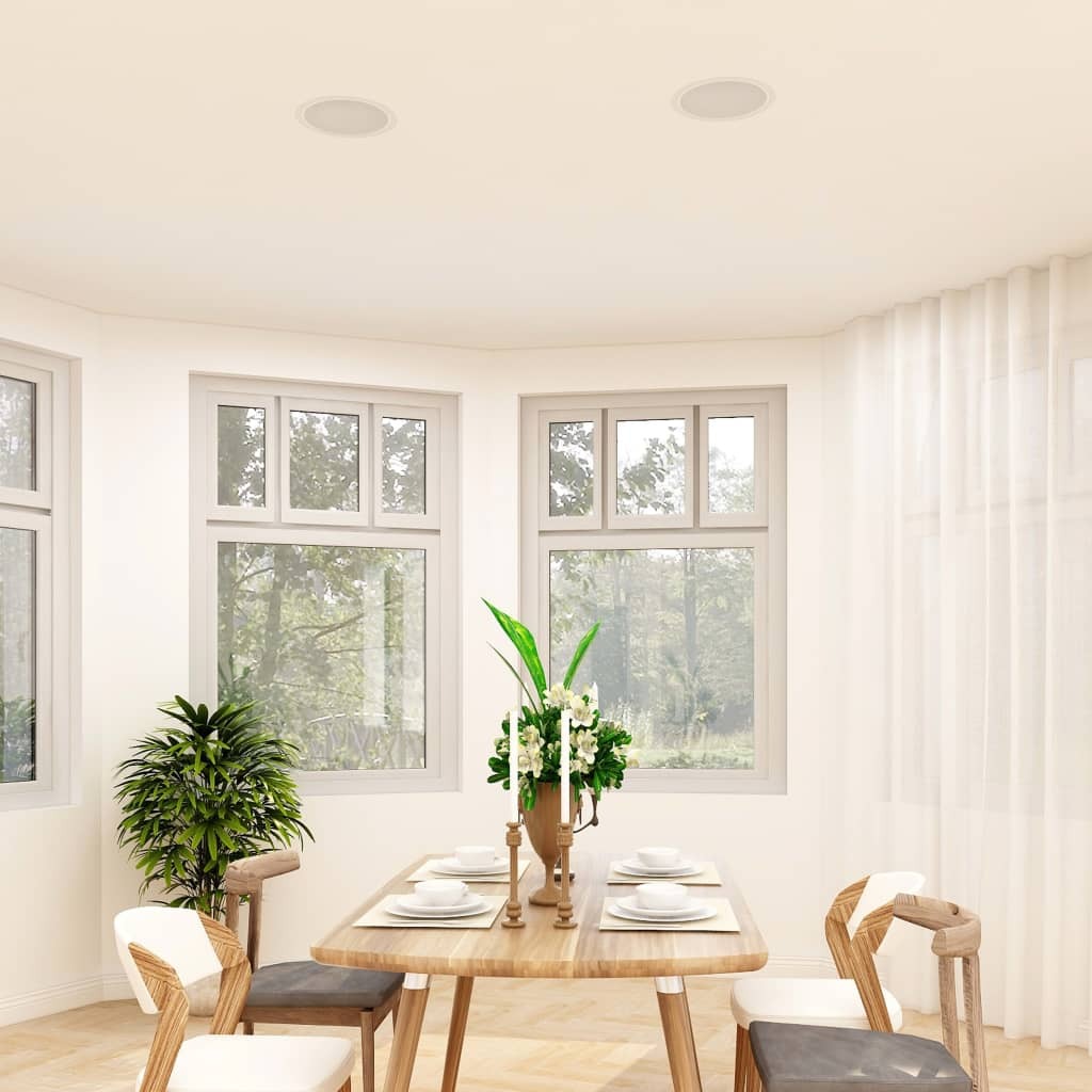 Built-in Wall and Ceiling Speakers with Tweeter 2 pcs 240 W