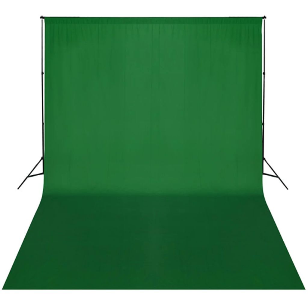 Backdrop Support System 300 x 300 cm to 500 x 300 cm Green, Black, White