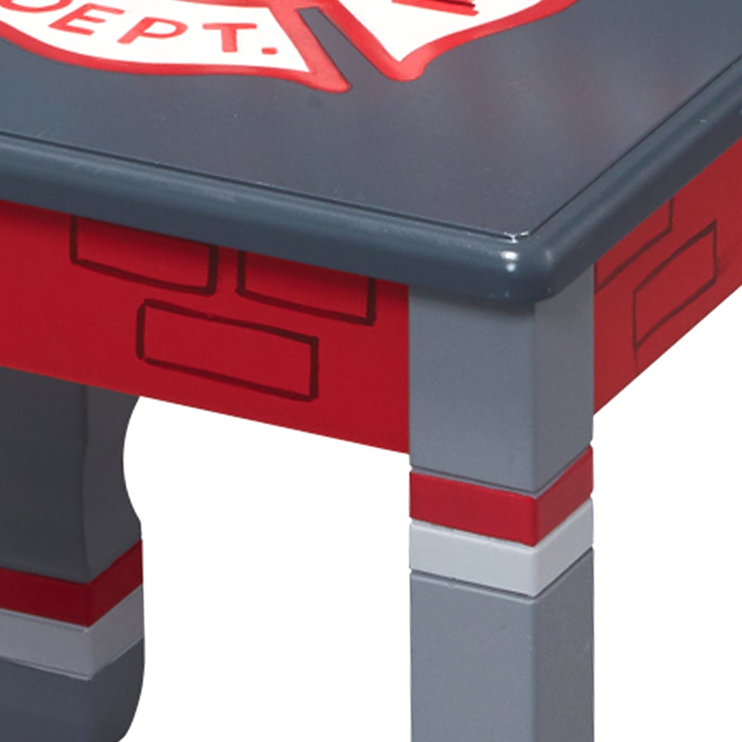 Fantasy Fields Lil Fire Fighters Childrens Kids Wooden 2 Chair Set TD-12514A2