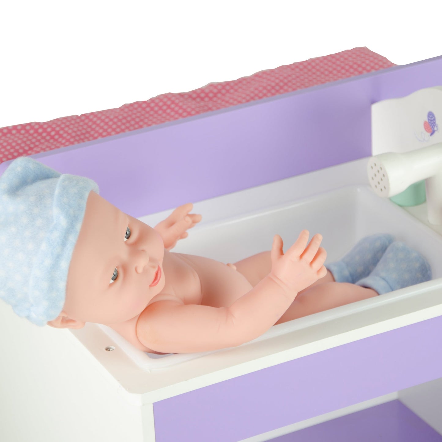 Olivia's Little World Baby Doll Changing Table Station Doll Furniture TD-0203AP