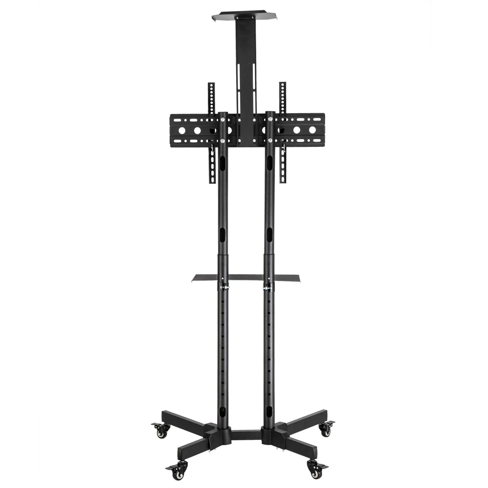 TSY 1600 32-70" TV Mobile Cart Weight Bearing 60kg Maximum VESA 400*600 Up and Down Adjustable 15? with Pulley Tray Camera Bracket