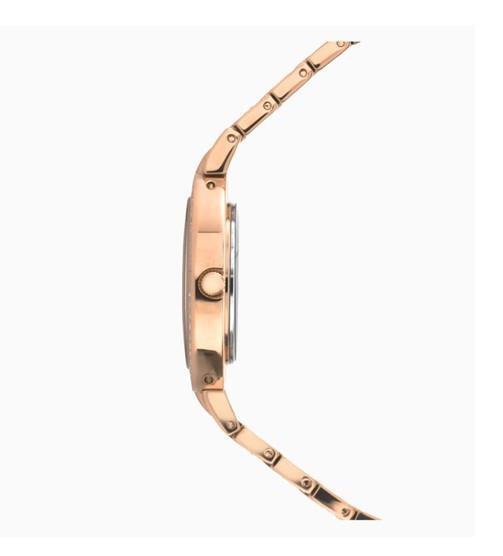 Seksy Ladies Rose Gold Plated Ladies Crystal Bracelet Watch 2575