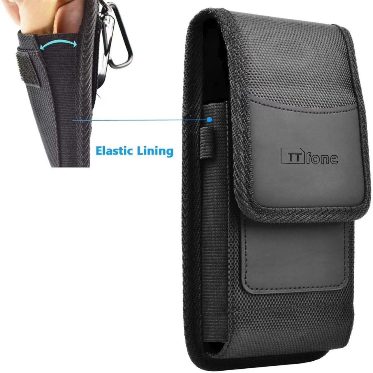 TTfone TTCB4 Original Rugged Nylon Case with belt clip (for TT100/TT200/TT300/TT750/TT110/TT140/TT850/TT160)