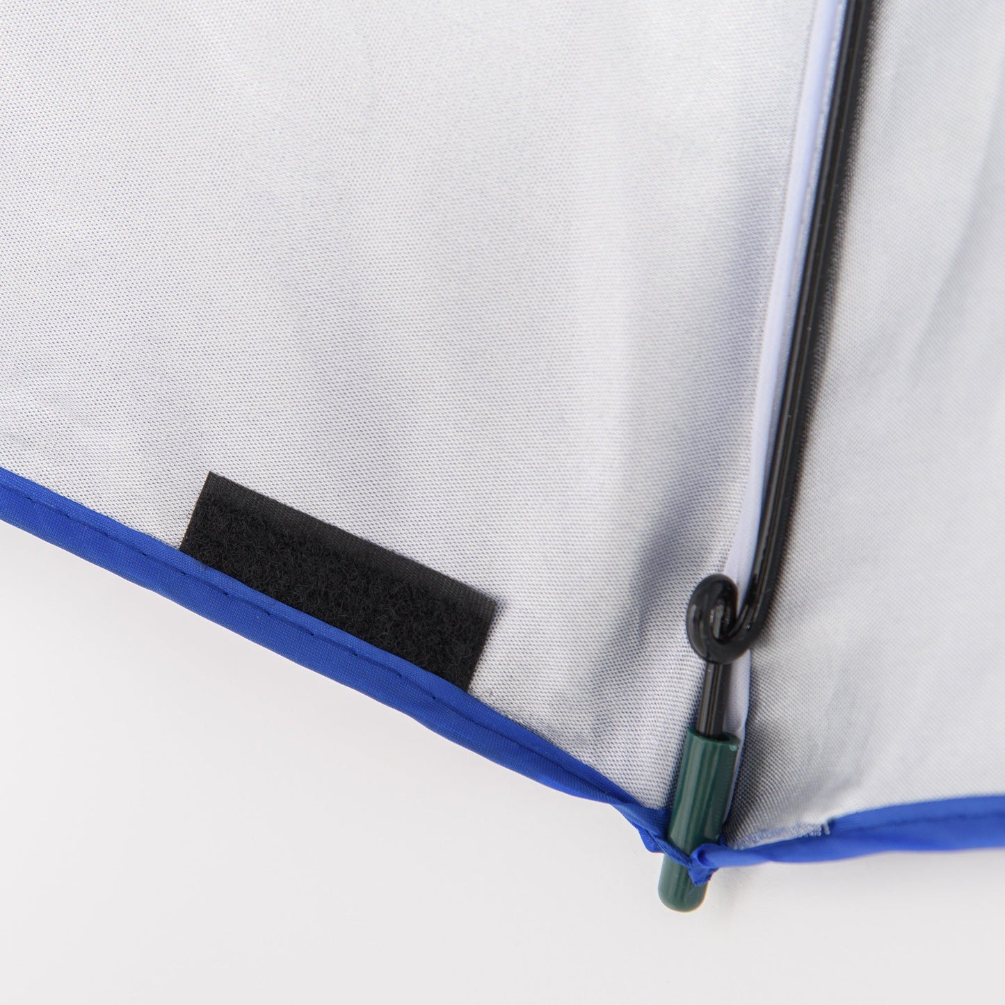 2m Beach Parasol Fishing Umbrella Brolly with Sides Bag, UV30+, Blue