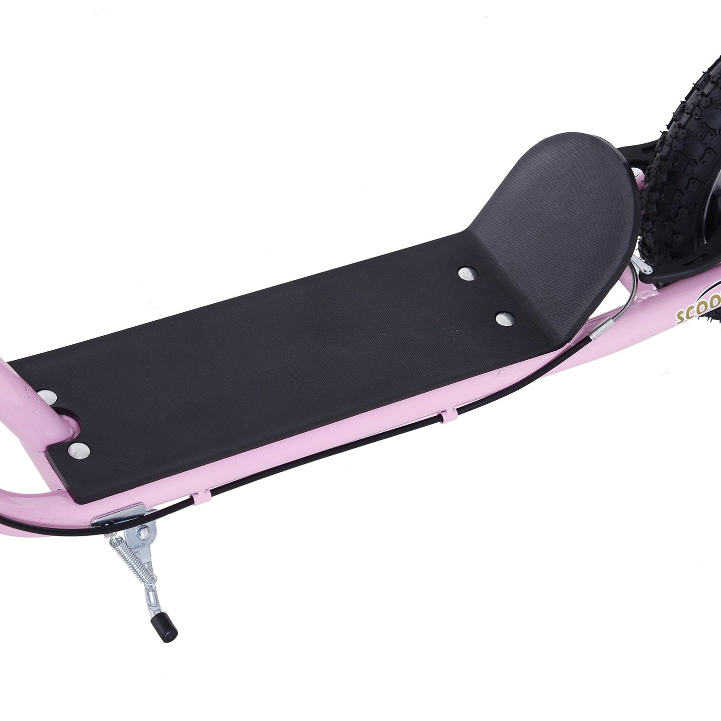Teen Scooter Adjustable Height Dual Brakes Rubber Wheels Kickstand HOMCOM