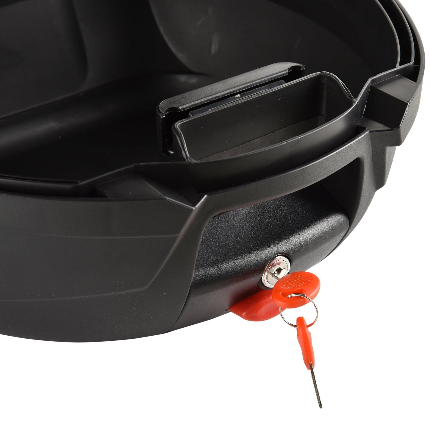 32L Capacity Motorcycle Trunk Tour Tail Box Luggage Storage Case HOMCOM