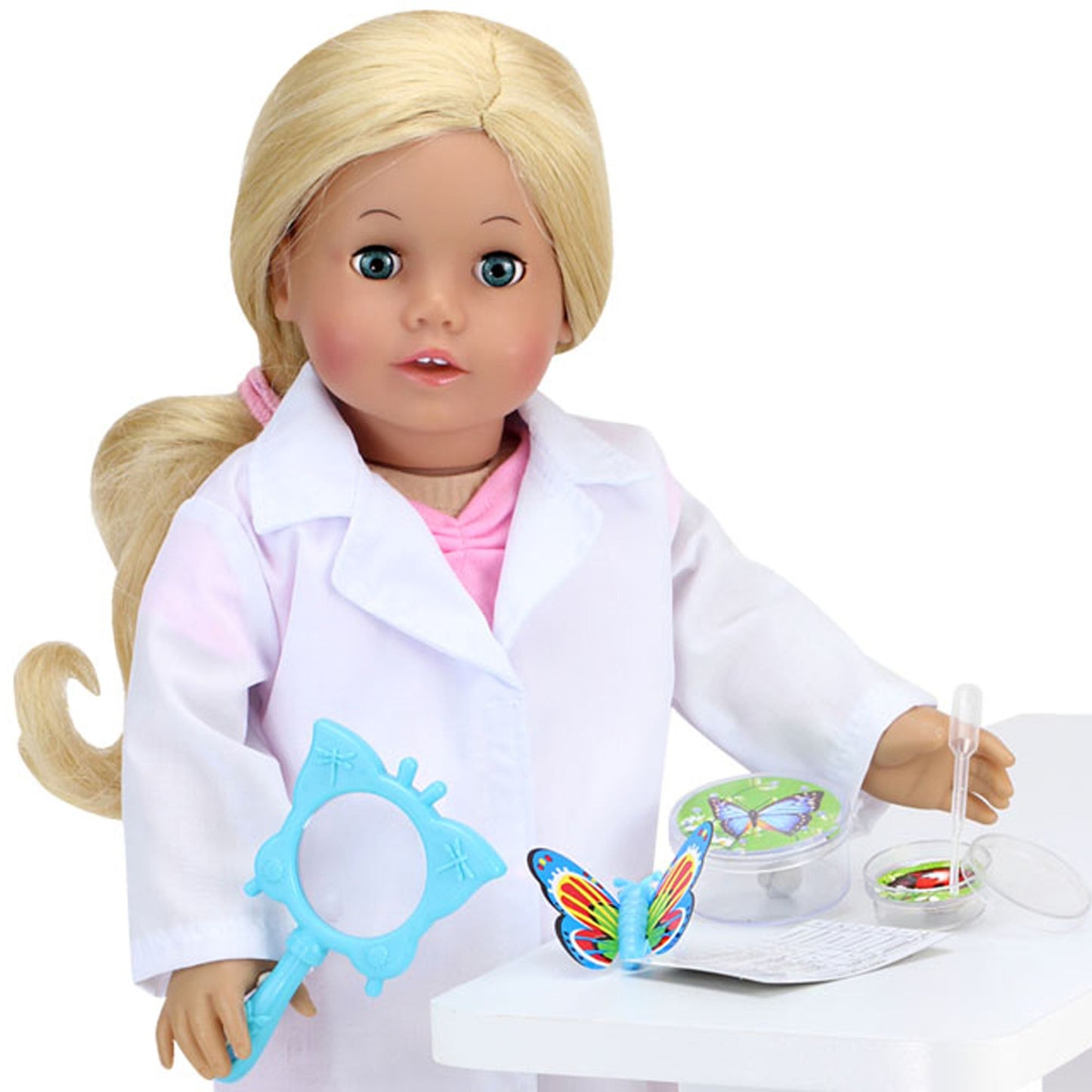 18" Baby Doll Biologist Outfit and Science Lab Playset Toy