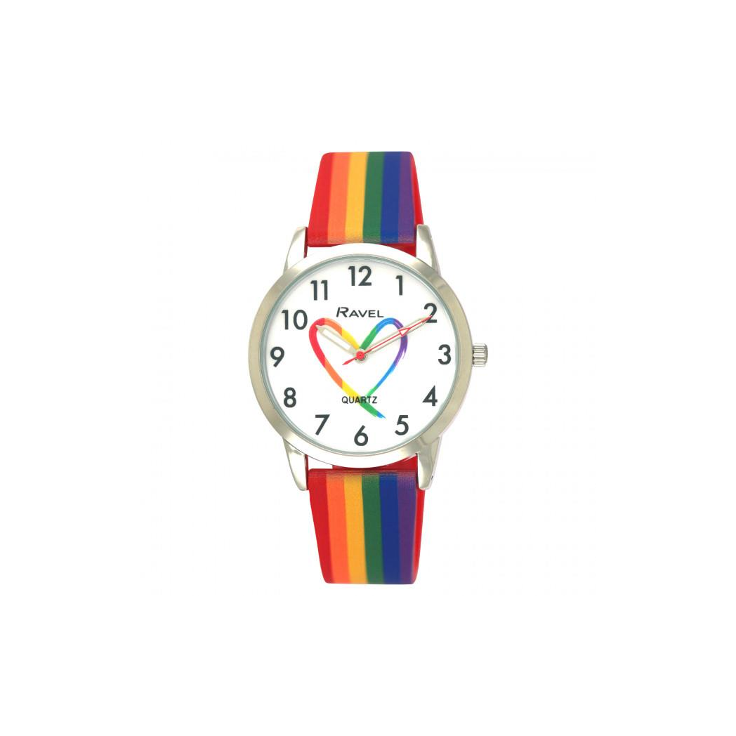 Ravel Children's Sports Pride Matters Silicone Watch R1812.5M