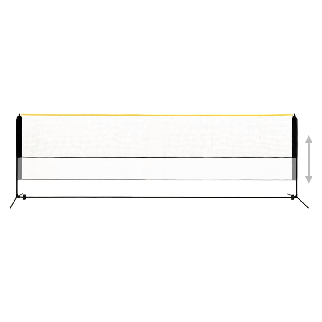 Adjustable Badminton Net 300 x 103 x 158 cm to 500x103x94-158 cm Metal