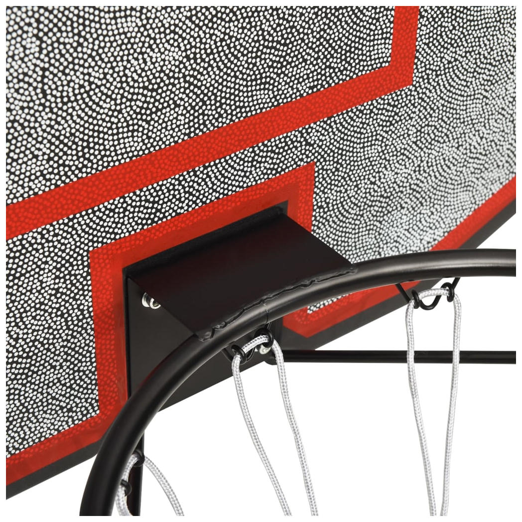 Basketball Backboard Black 90x60x2 cm Polyethene