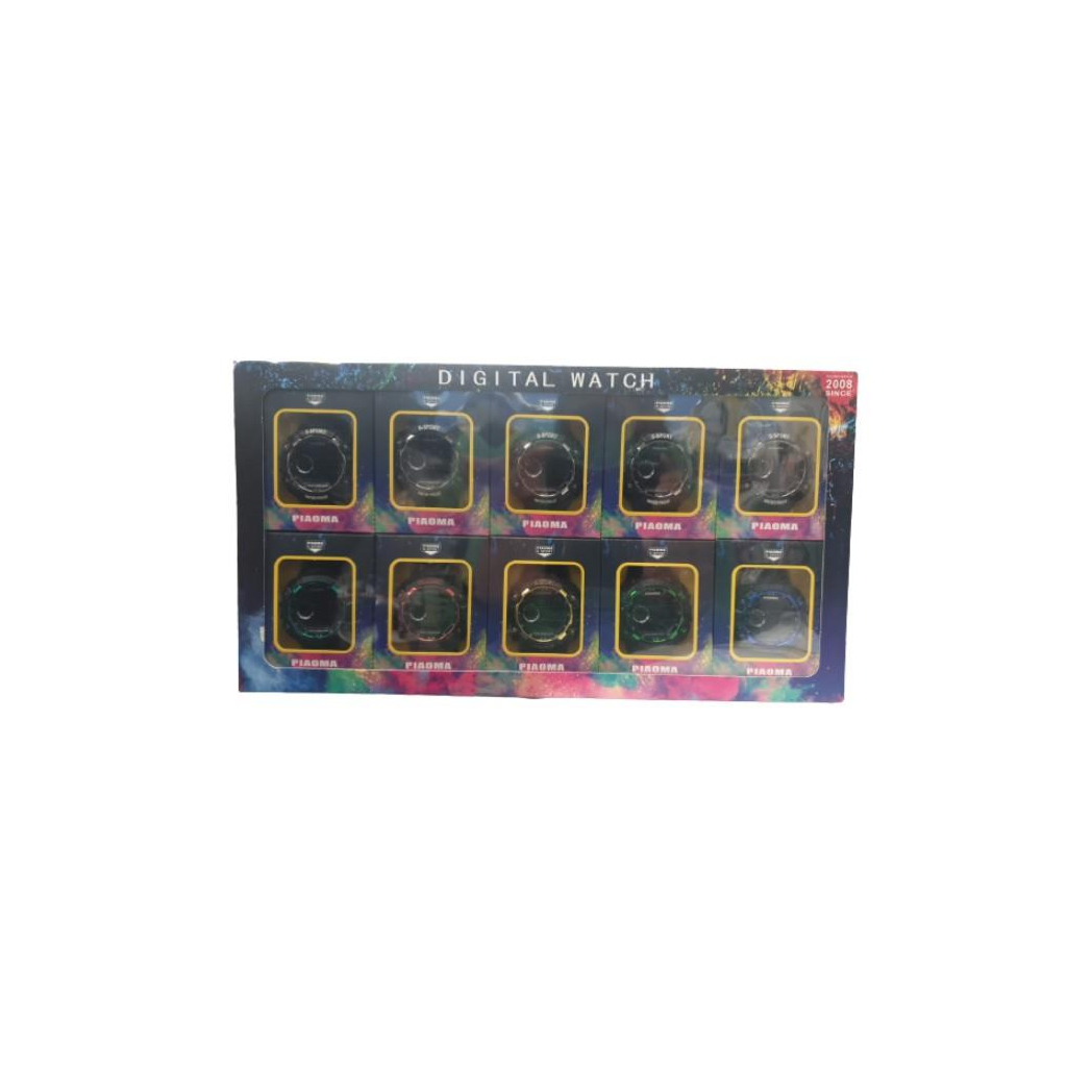 Skmei Gent's Digital water proof watch assorted Model & Colours varied