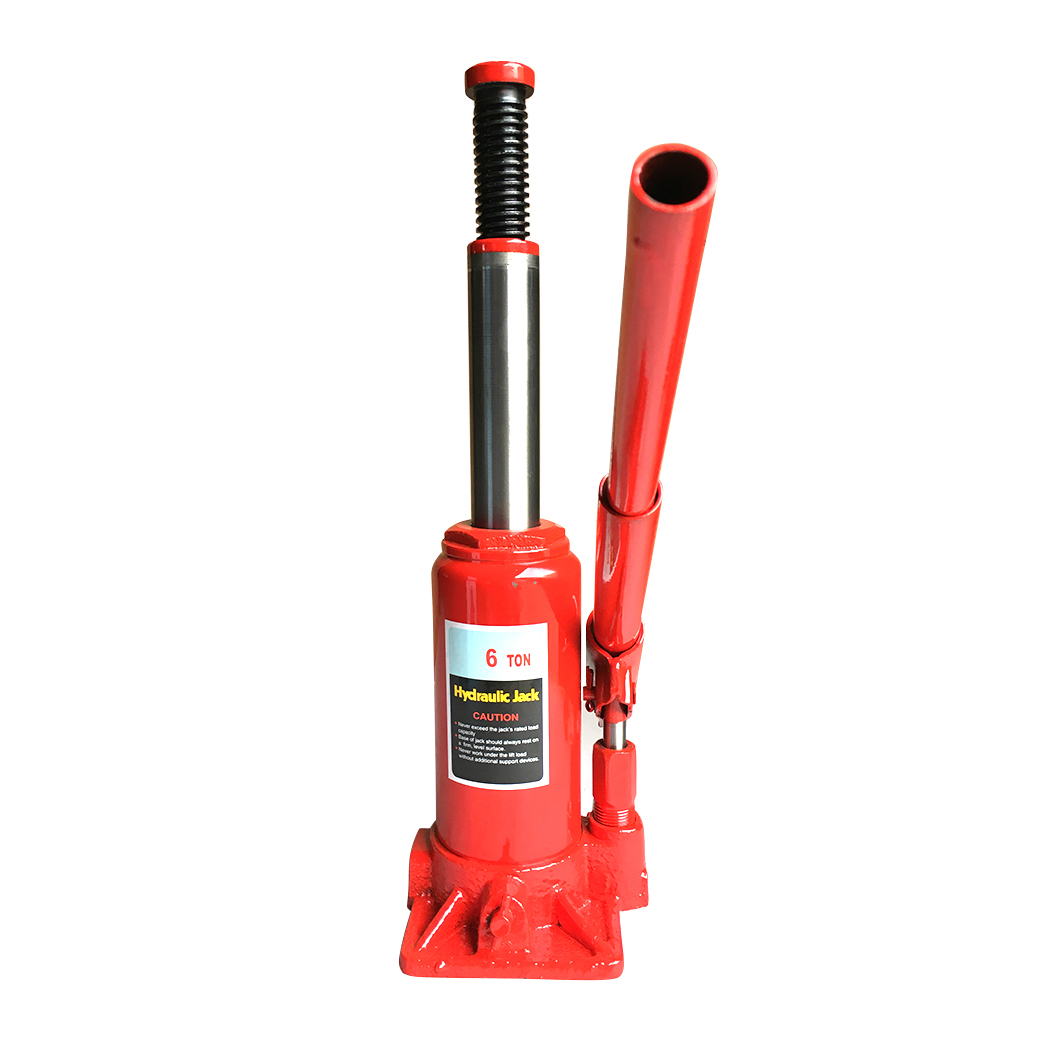 6 Ton Hydraulic Bottle Jack Red