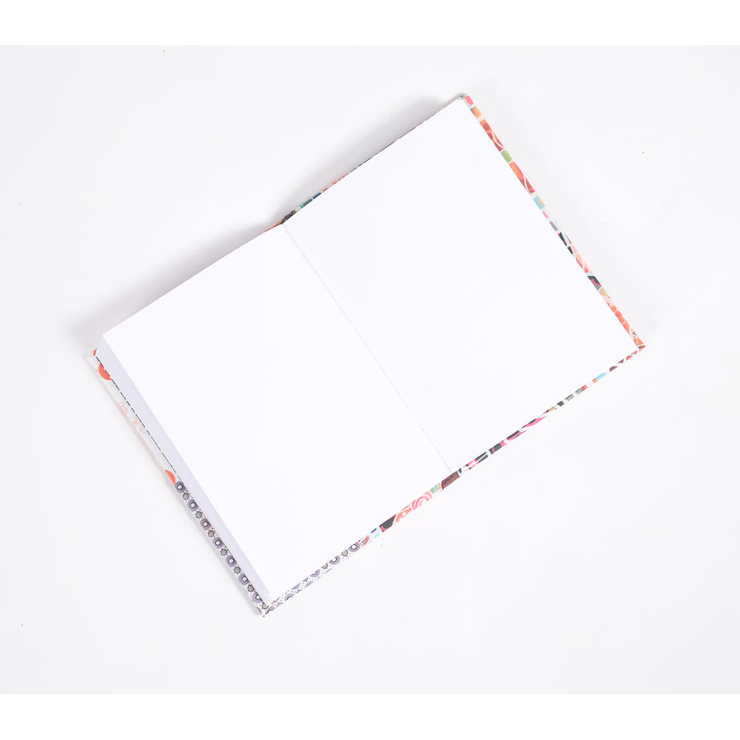 Hand Bound Repurposed Fabric Diary