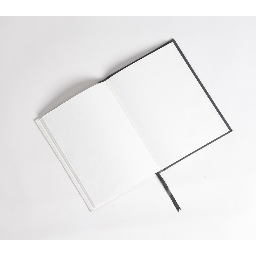 Hand Painted Noir Bird Diary