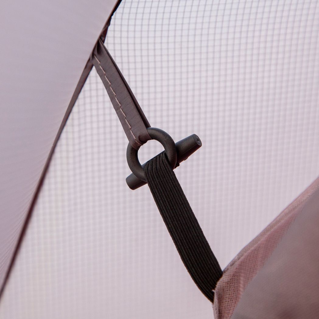 Camping Tent Compact 2 Man Dome Tent for Hiking Garden Dark Grey