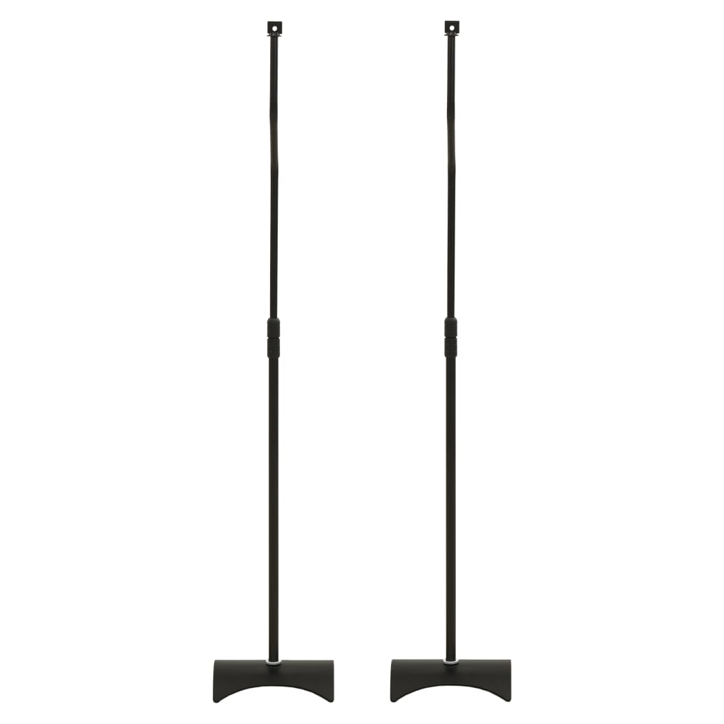 Universal Speaker Stand Black 2 pcs