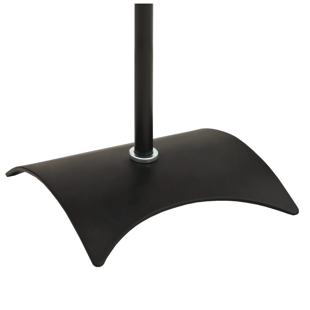 Universal Speaker Stand Black 2 pcs