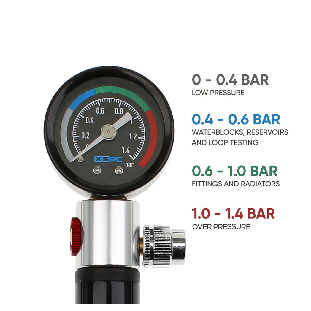 XSPC Pressure / Leak Tester 1.4 Bar