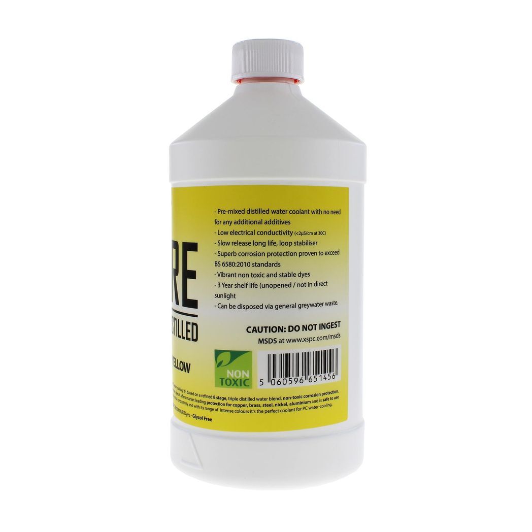 XSPC PURE Premix Distilled Coolant - UV Yellow