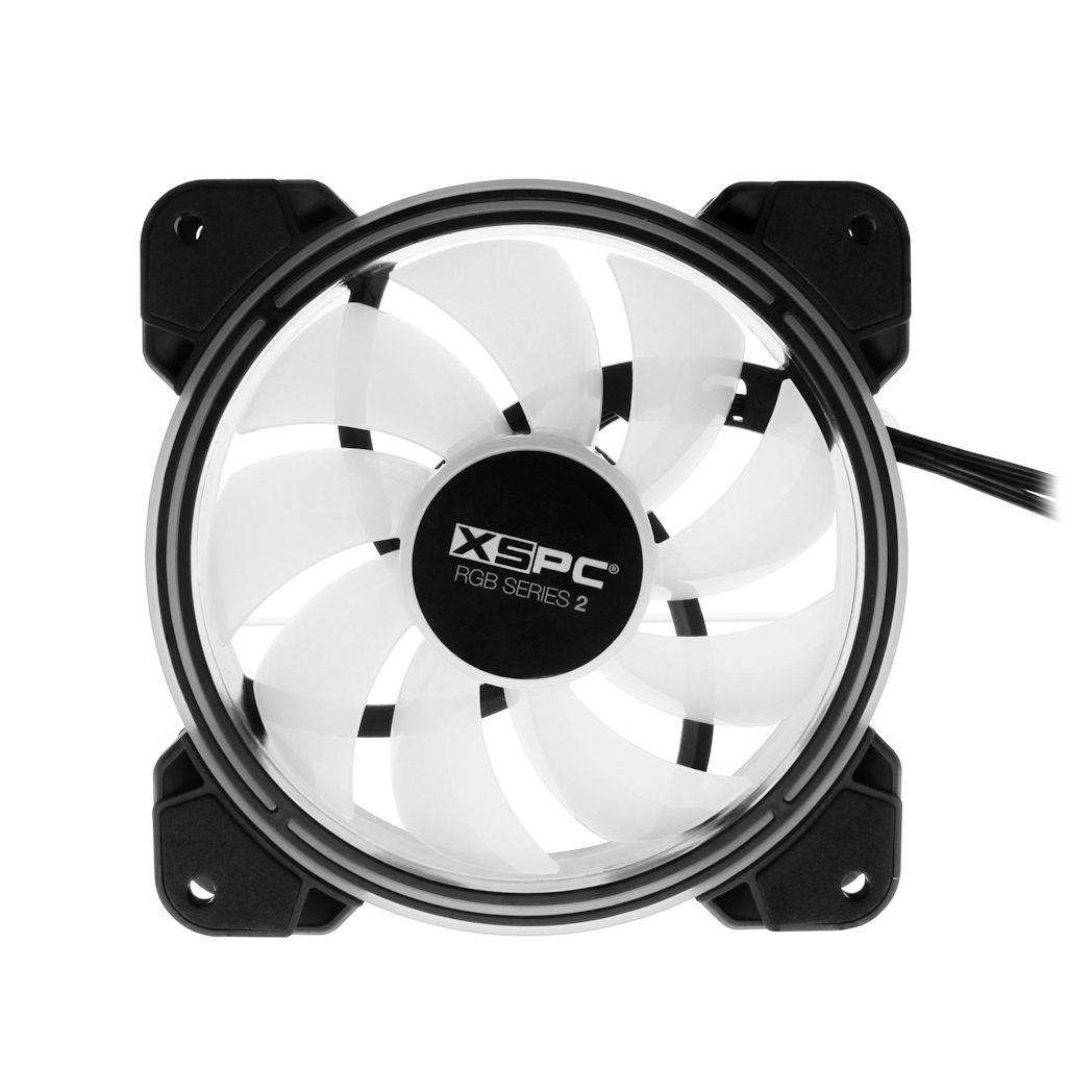XSPC RGB Series 2, PWM 800-2200RPM 5V 3Pin aRGB 120mm Fan