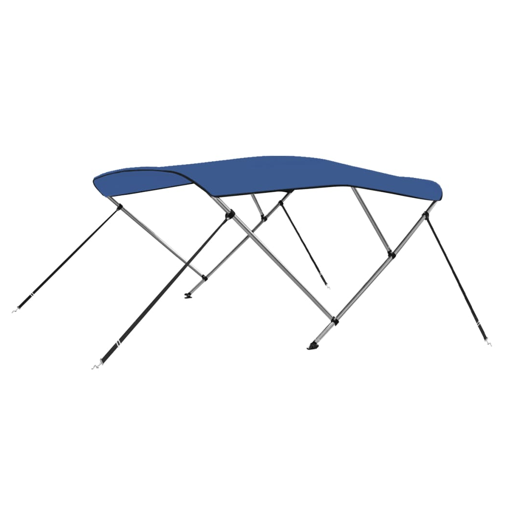 3 Bow Bimini Top Blue 183x140x137 cm