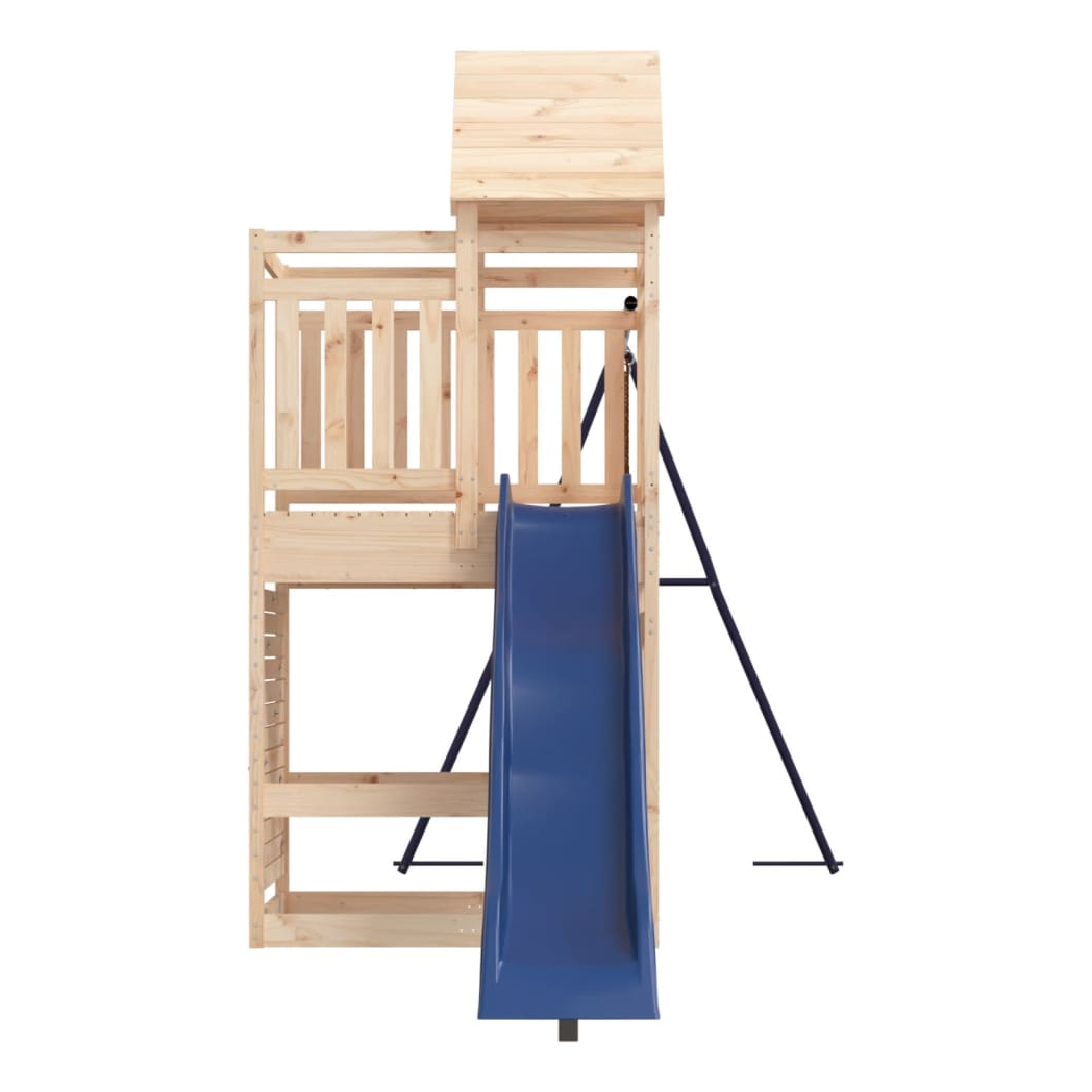 Outdoor Playset Solid Wood Pine