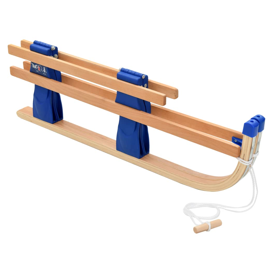 Folding Sledge Wood 110 cm