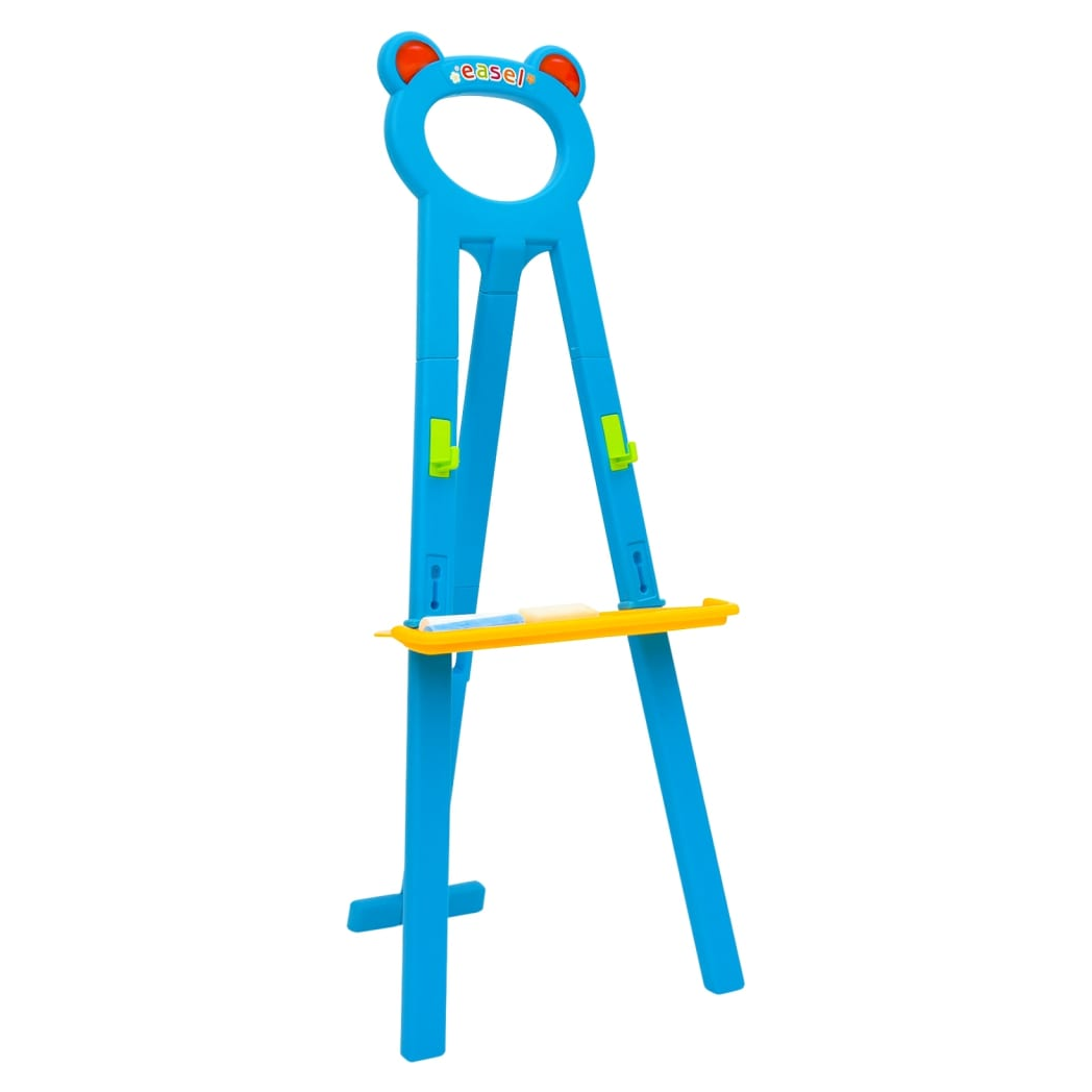 2-1 Children Easel with Chalkboard and Whiteboard