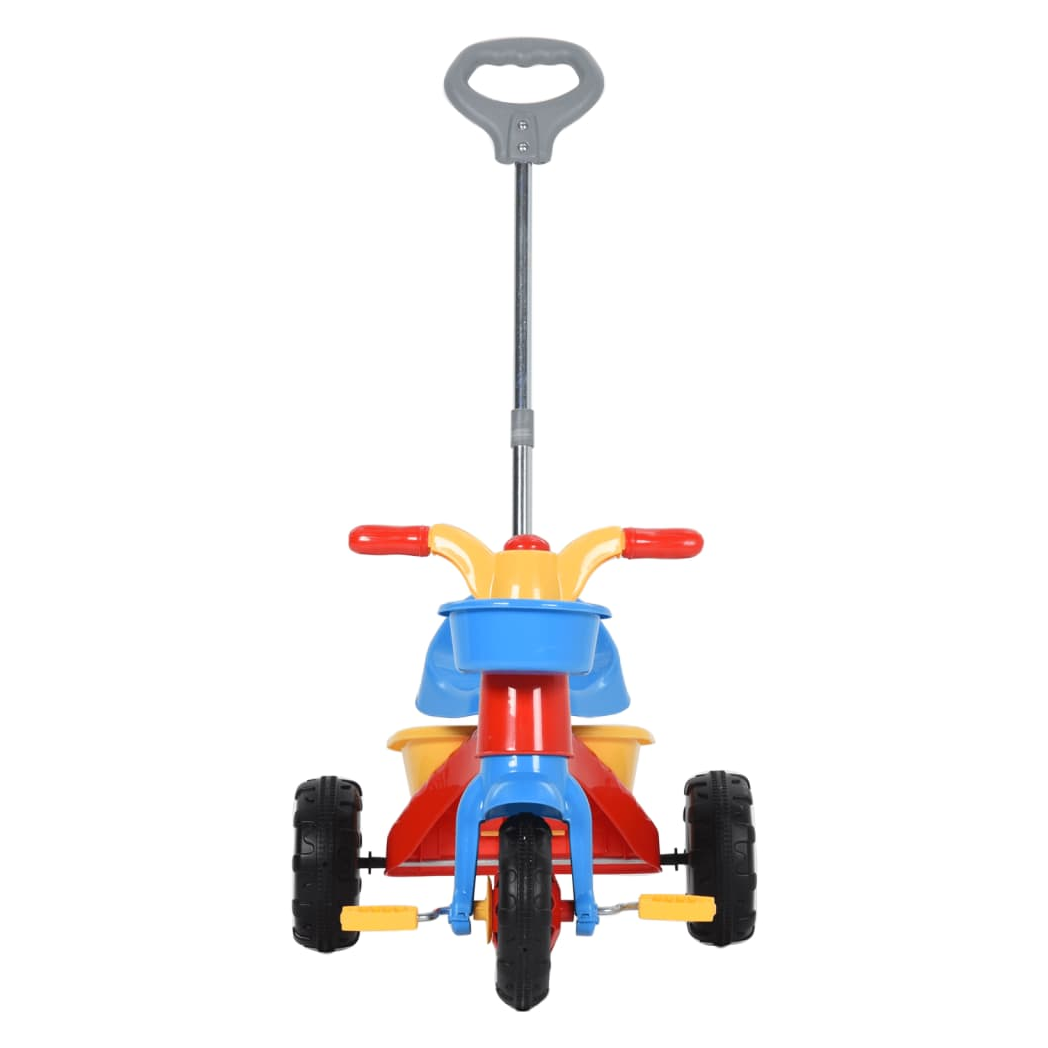 Tricycle for Kids with Parent Handle Multicolour